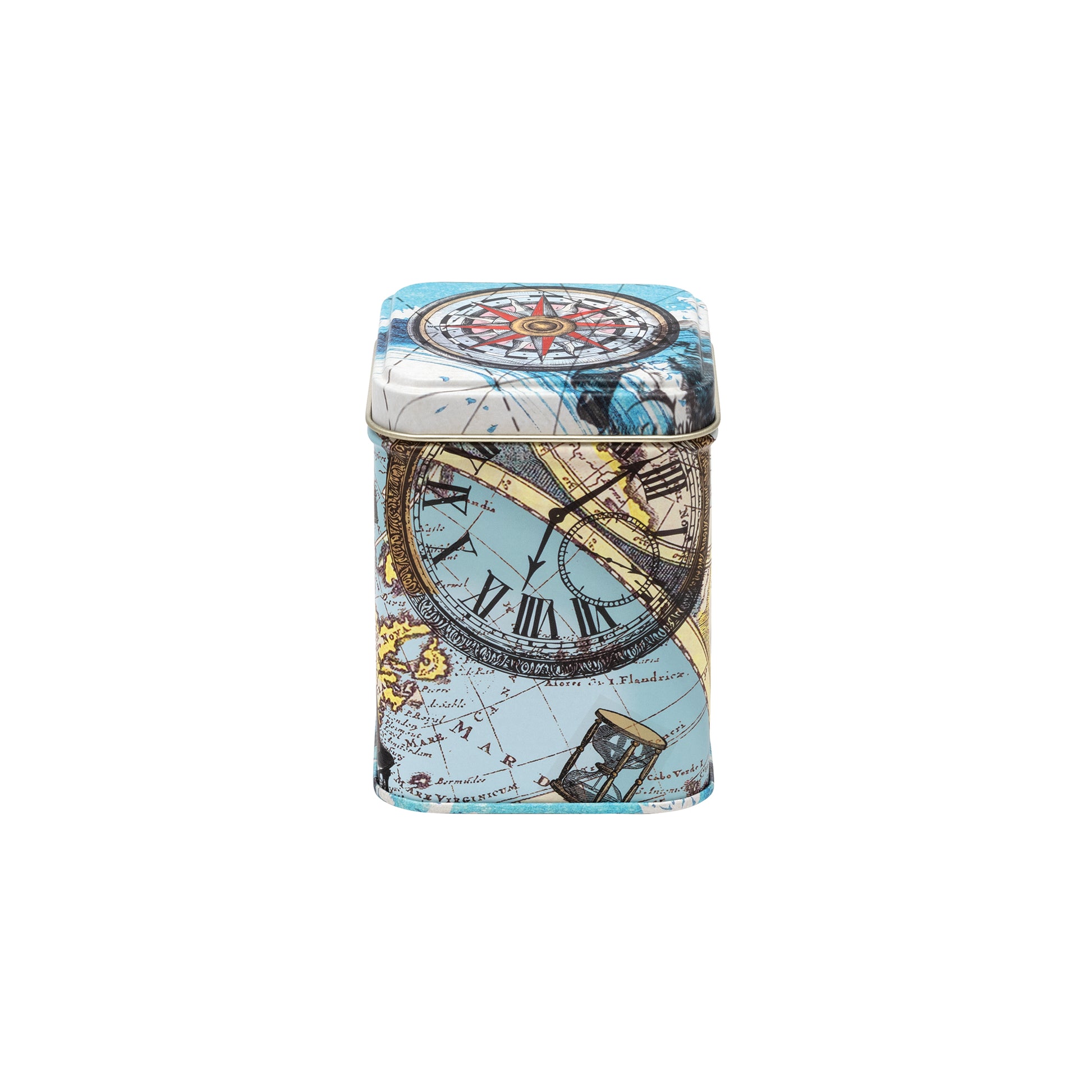 Adventure Small Square Tin - Kitchentins.com