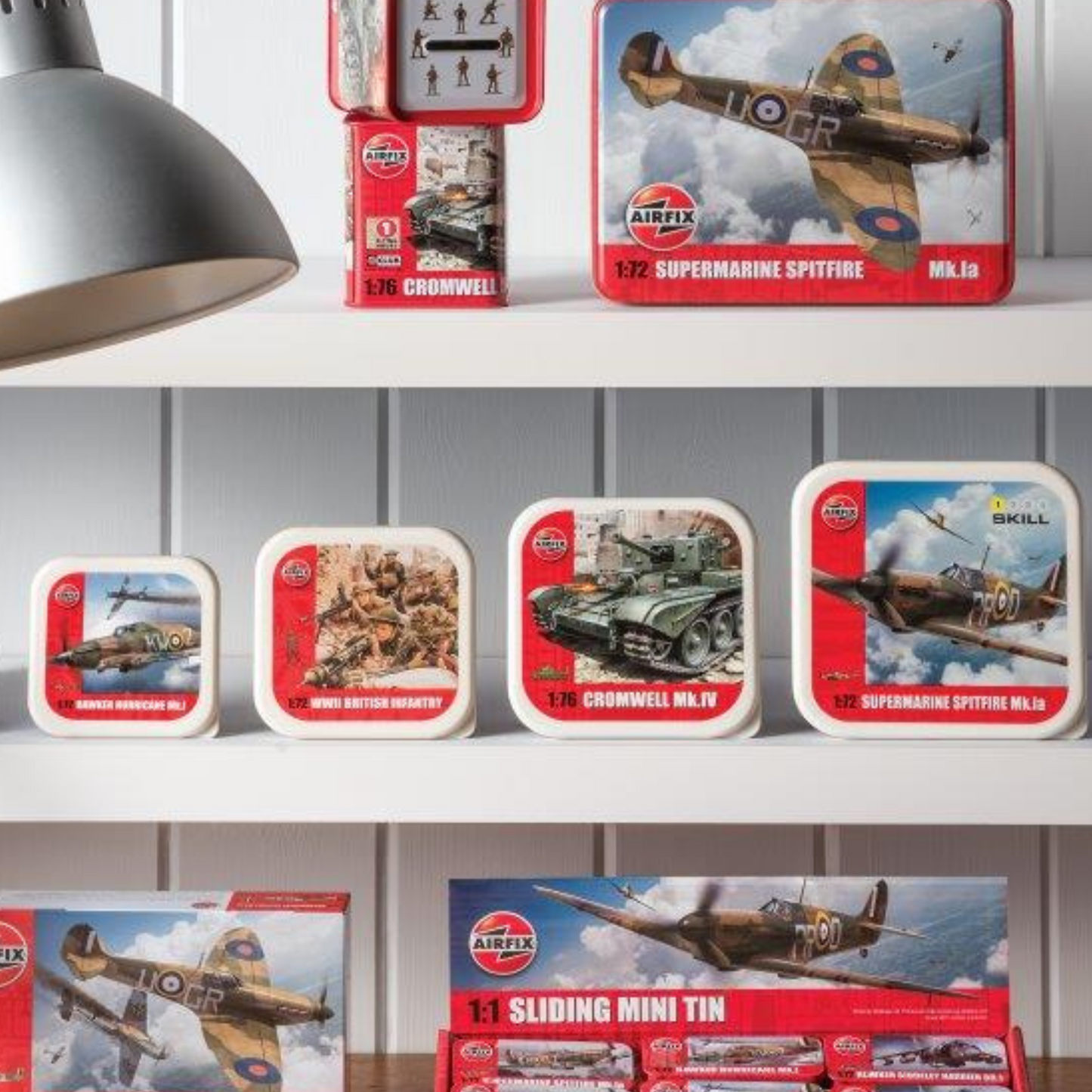 Airfix Snack Tubs- Set of 4 - Kitchentins.com