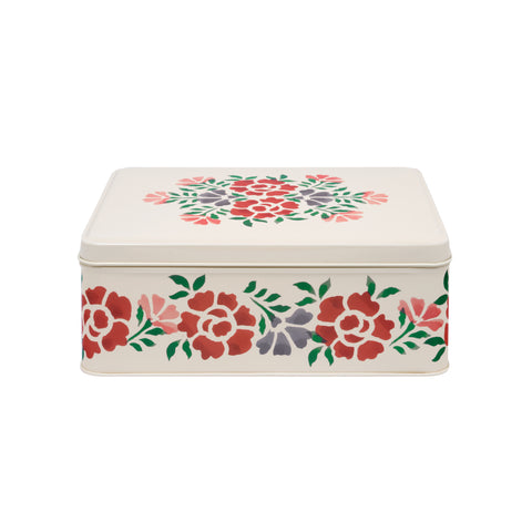 Emma Bridgewater - Antique Roses Deep Rectangular Tin