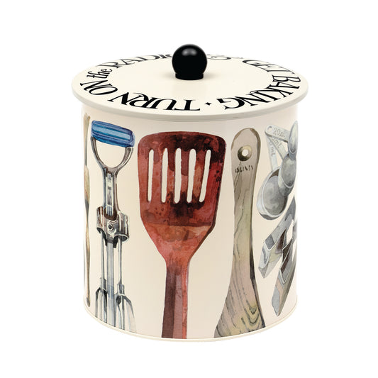 Emma Bridgewater - Making & Baking Biscuit Barrel - Kitchentins.com