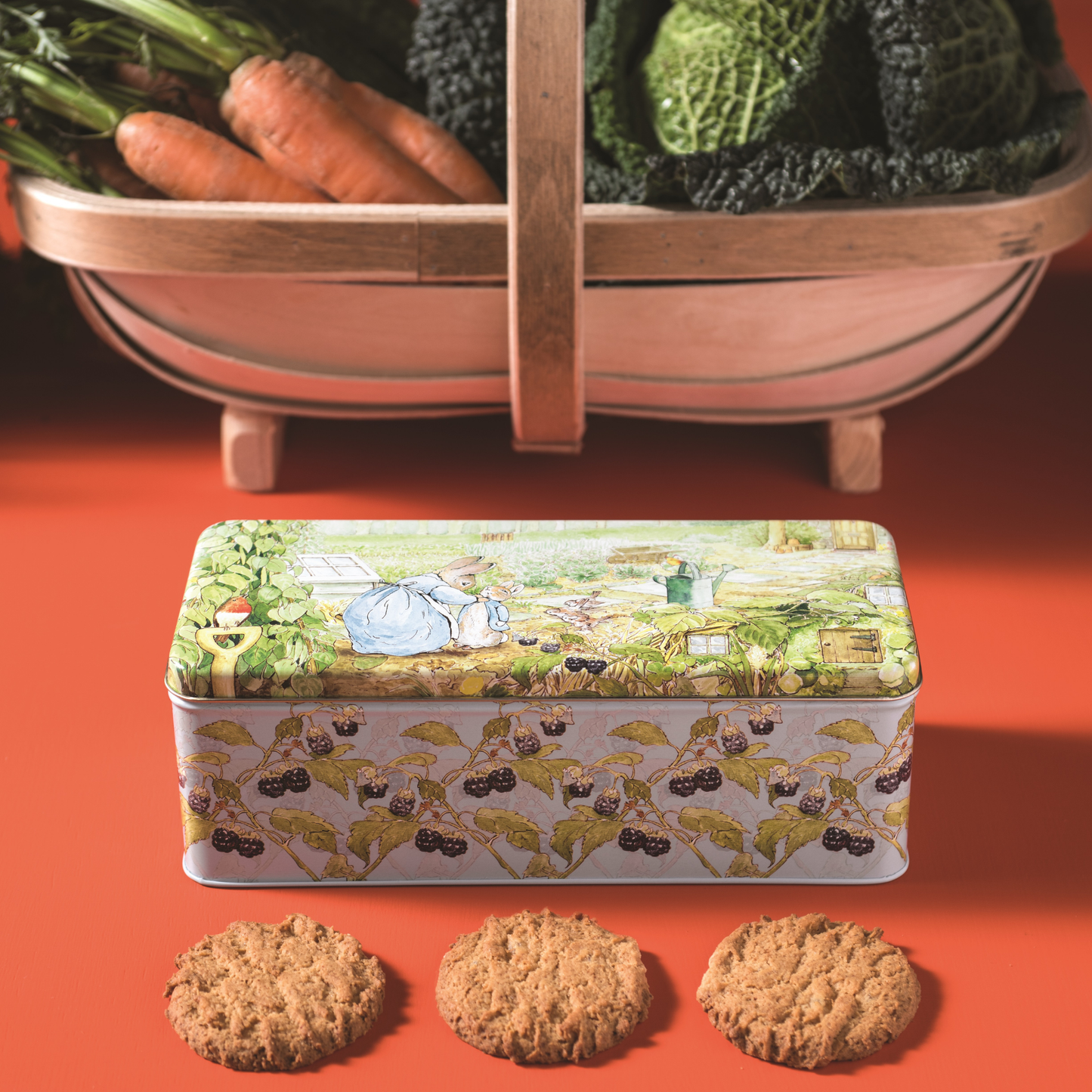 Kitchentins - Peter Rabbit Long Deep Rectangular Tin