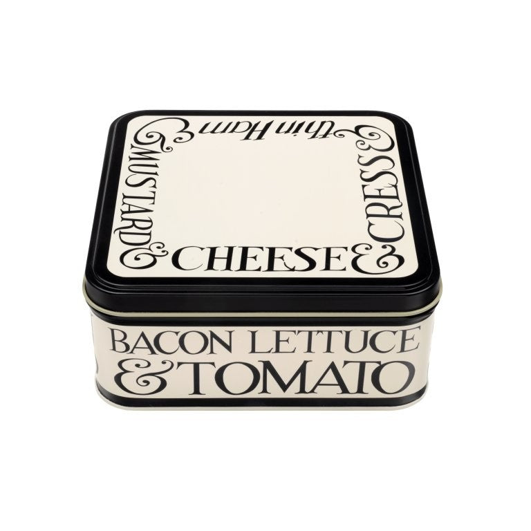 Emma Bridgewater - Black Toast Medium Square Tin - Kitchentins
