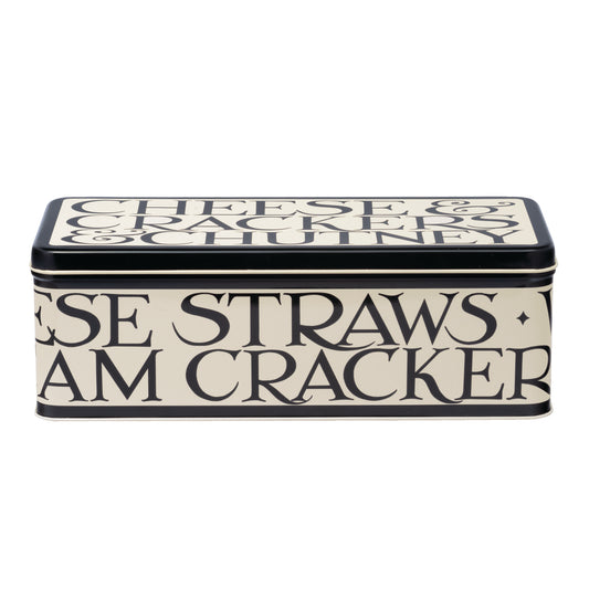 Emma Bridgewater - Black Toast Long Deep Rectangular Tin - Kitchentins.com
