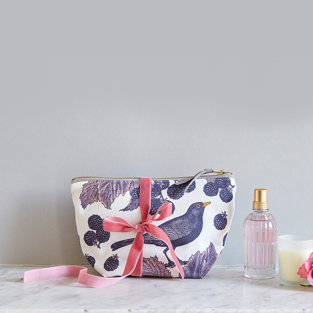 Kitchentins - Thornback & Peel Blackbird & Bramble Cosmetic Bag