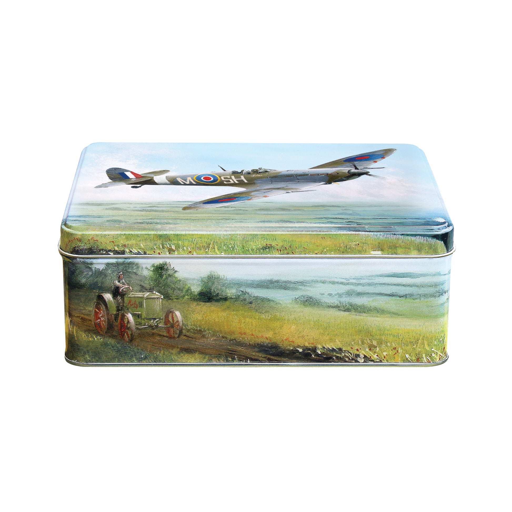 Derek Blois - Spitfire Deep Rectangular Tin - Kitchentins.com