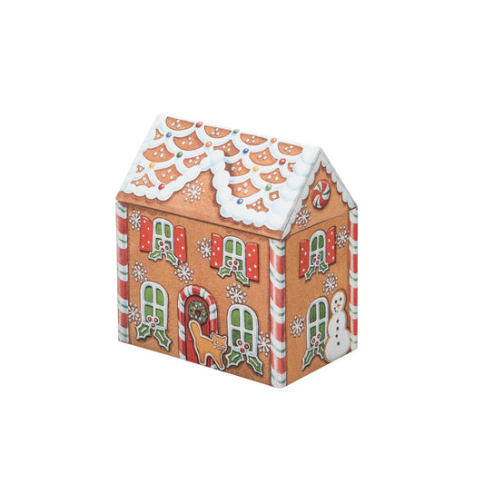 Kitchentins - Dana Kubick Small Gingerbread House Tin