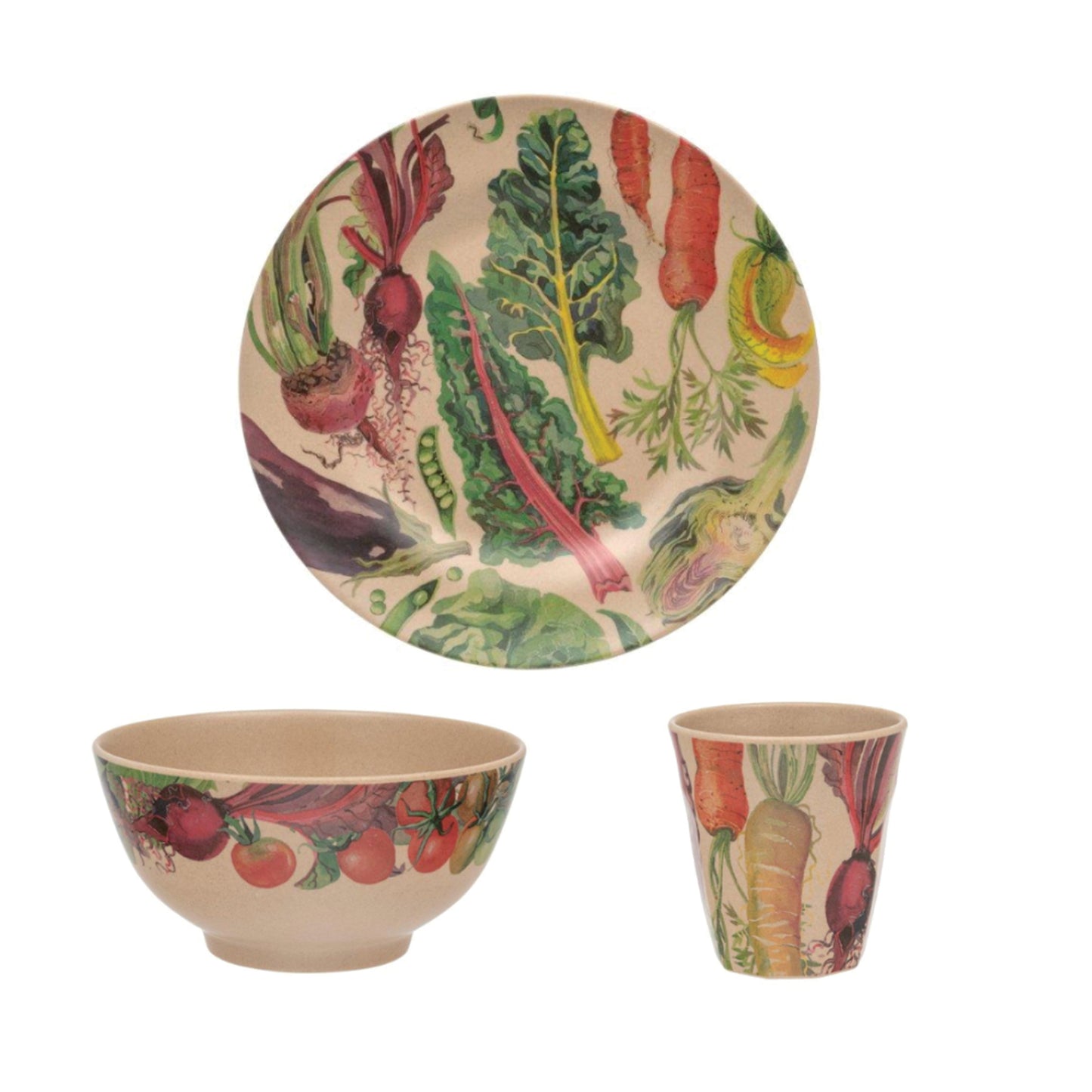 KItchentins - Emma Bridgewater Dig the Garden Rice Husk Picnic Set