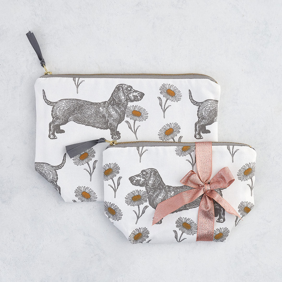 Thornback & Peel - Dog & Daisy Large Cosmetic Bag - Kitchentins.com