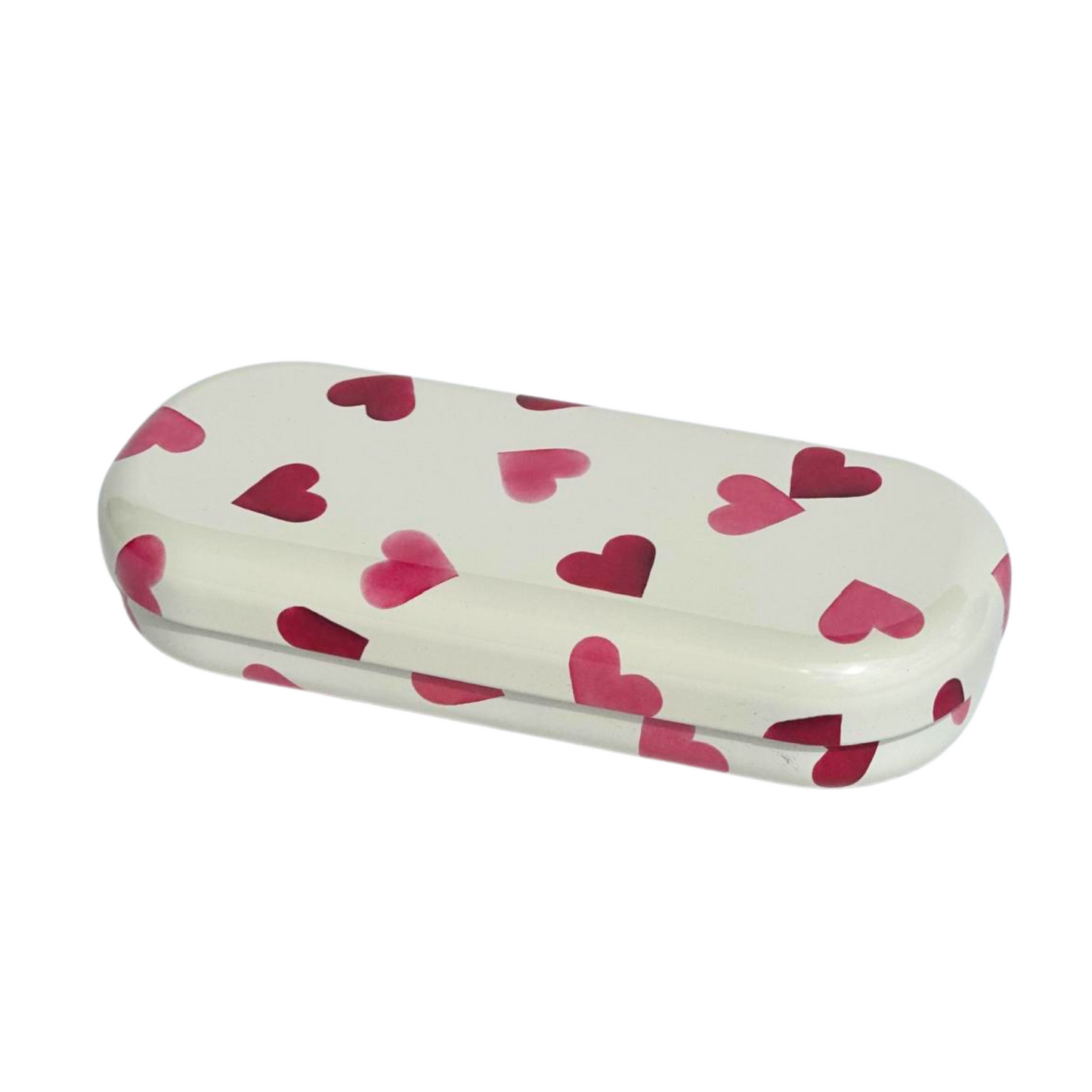 Kitchentins - Emma Bridgewater Glasses Case Pink Hearts Design
