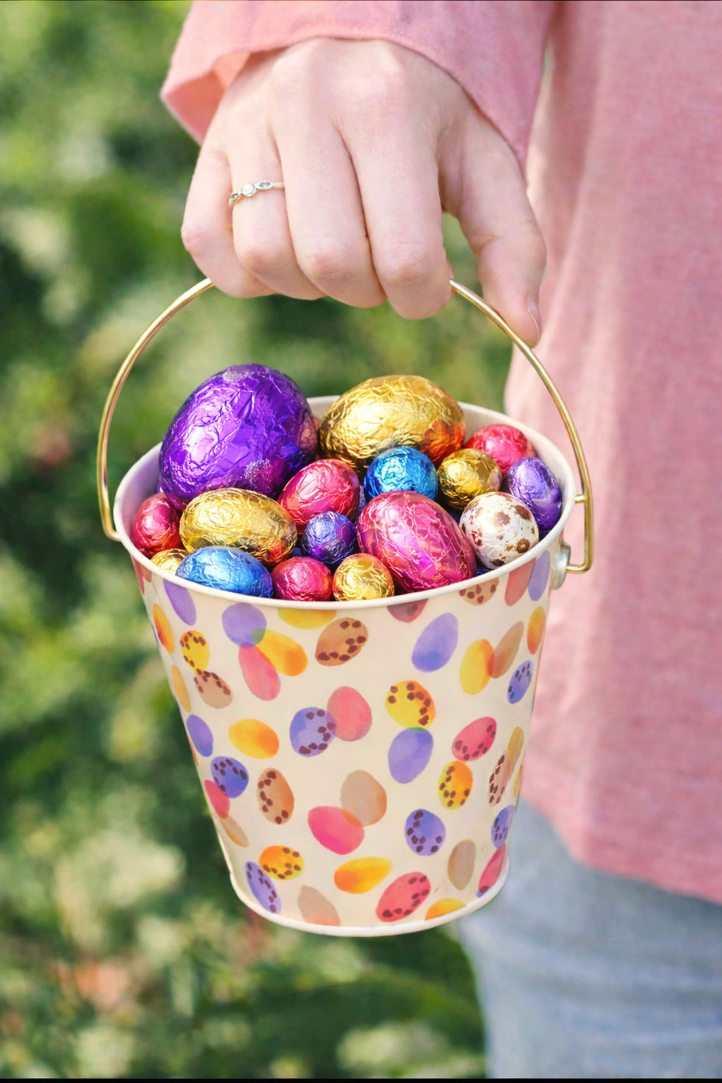 Emma Bridgewater Mini Eggs design Tin Bucket - Kitchentins