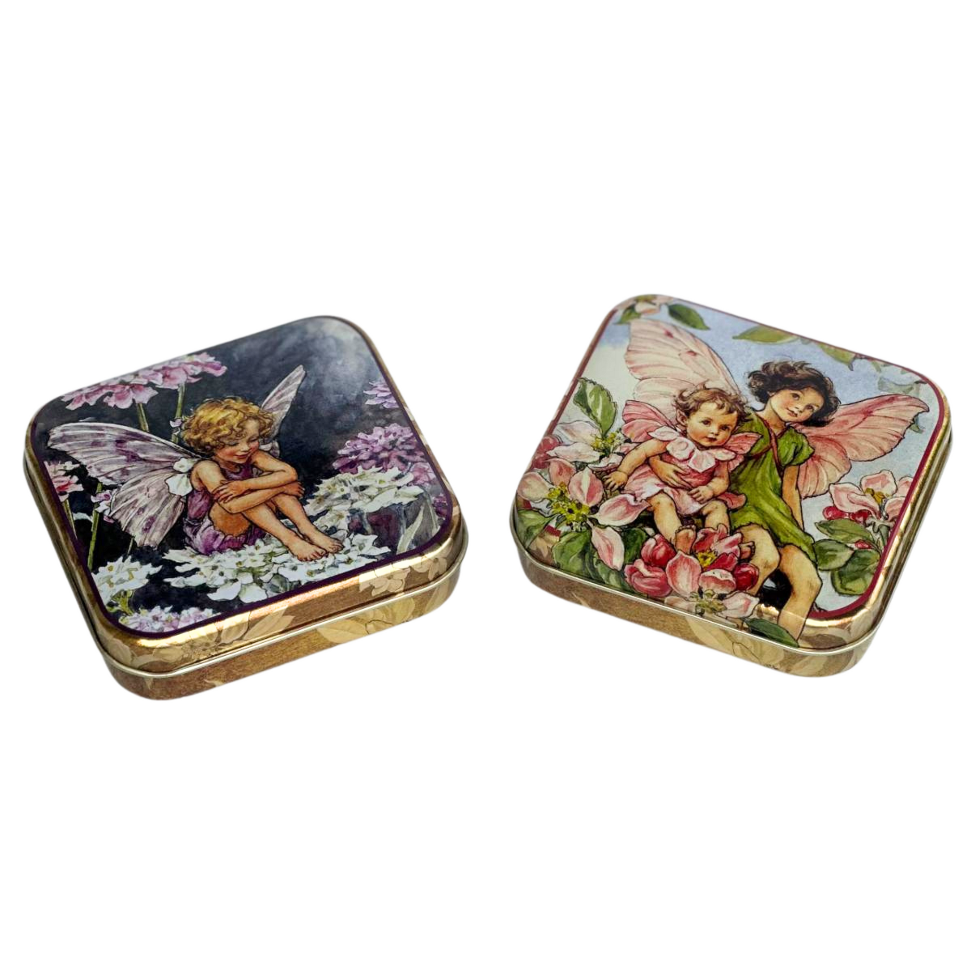 Flower Fairies Pocket Tins, Set of 2 - Kitchentins.com