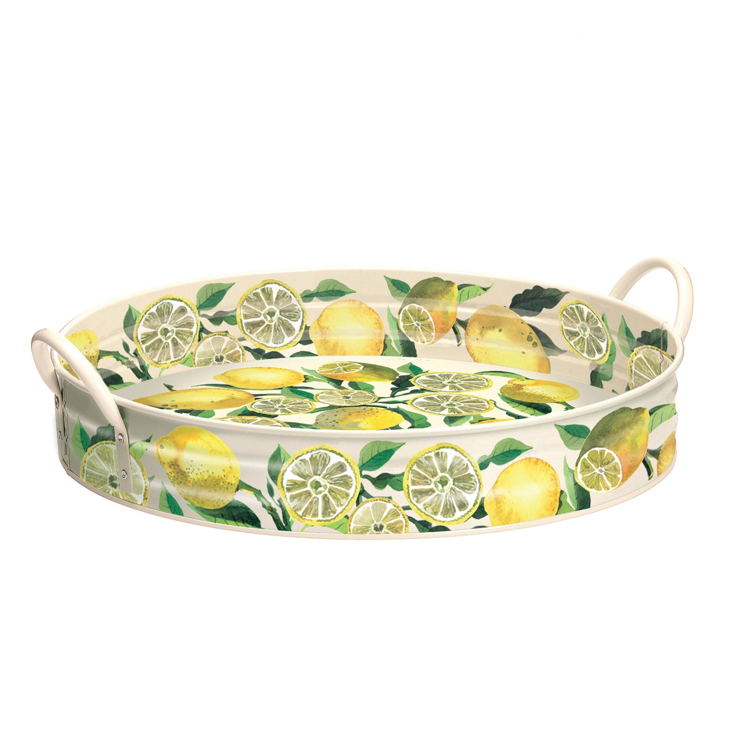 Emma Bridgewater - Lemons Large Handled Tray - Kitchentins.com