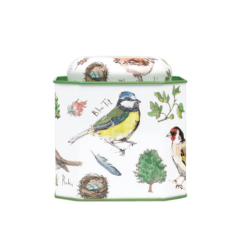 Madeleine Floyd- Birdsong Design Tea Caddy Tin