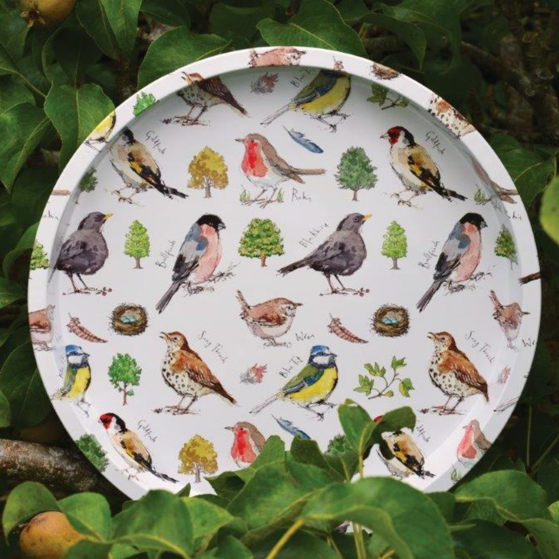 Madeleine Floyd- Birdsong Deepwell Tray - Kitchentins.com