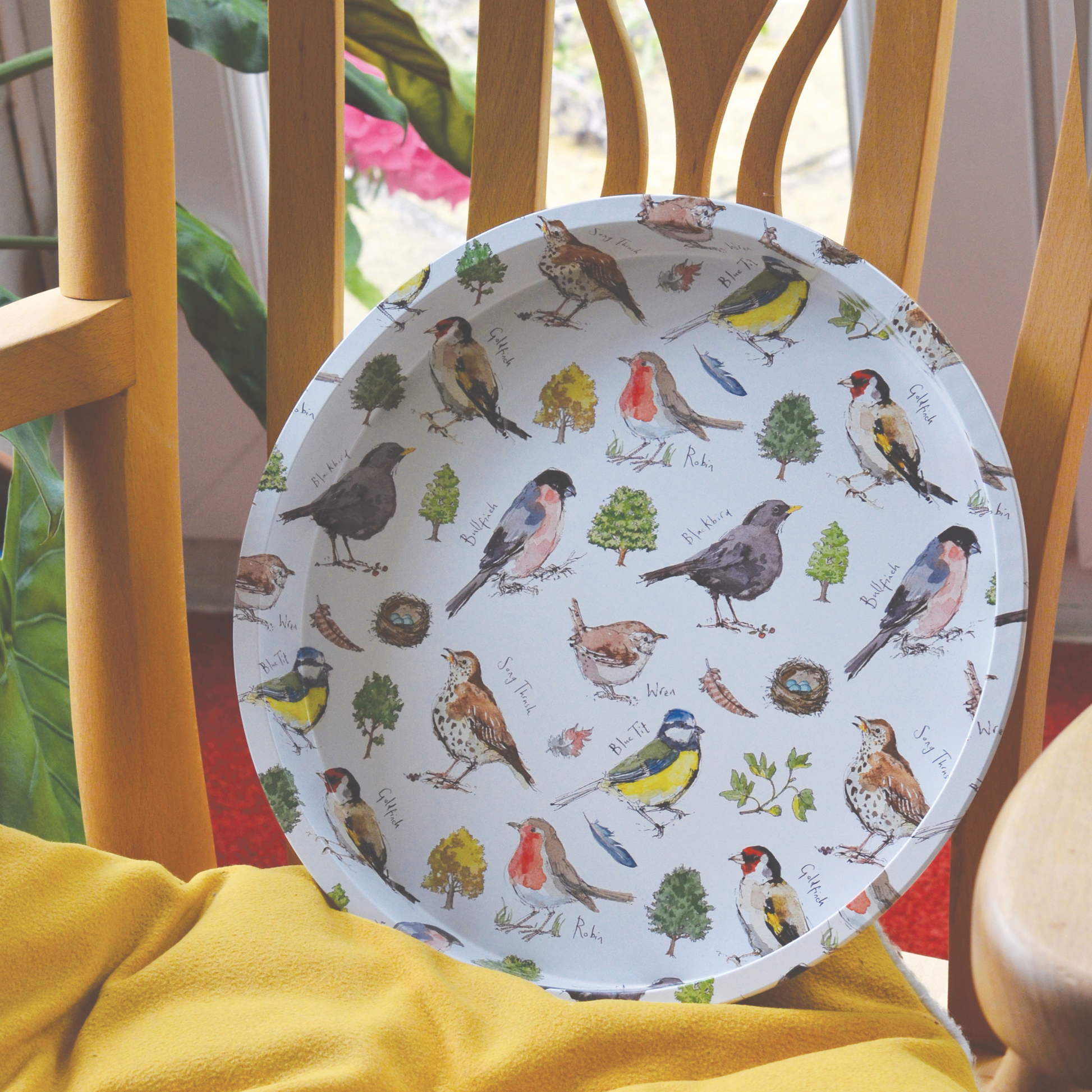 Madeleine Floyd- Birdsong Deepwell Tray - Kitchentins.com