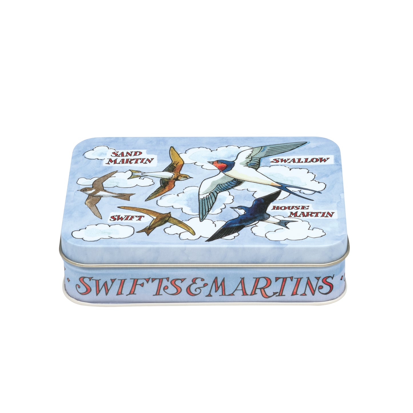 Emma Bridgewater - Bird Families Small Rectangular Tin - Kitchentins.com