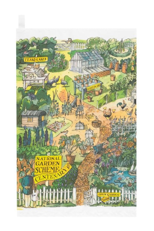 National Garden Scheme Tea Towel - Kitchentins