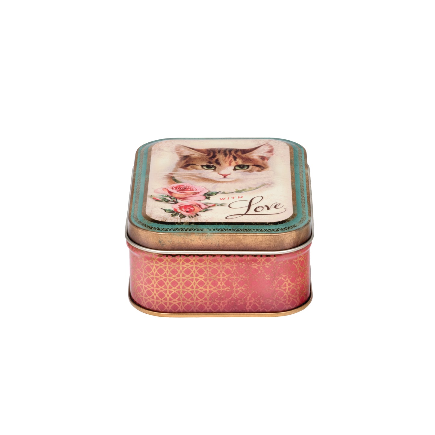 Nostalgia With Love Small Rectangular Tin - Kitchentins.com