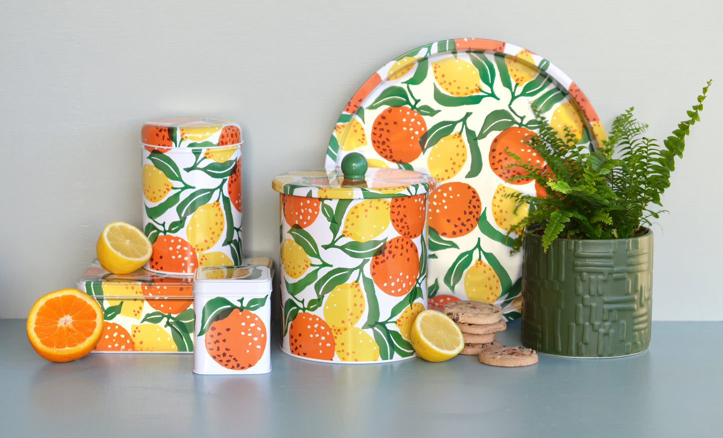 Emma Bridgewater Oranges & Lemons design lifestyle image - Kitchentins