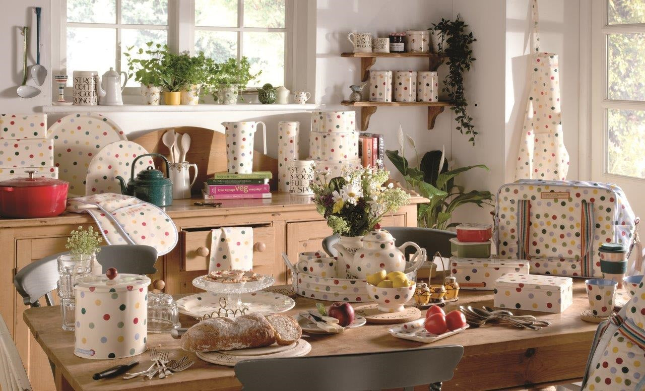 Emma Bridgewater Polka Dot Lifestyle Image - Kitchentins