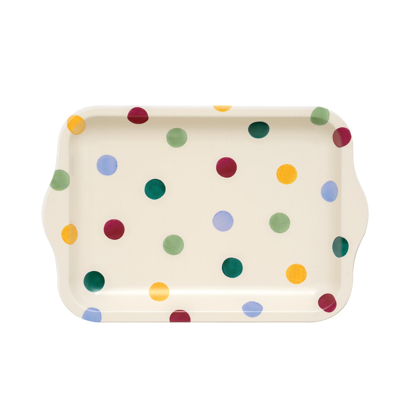 Emma Bridgewater - Polka Dot Small Tin Tray - Kitchentins.com