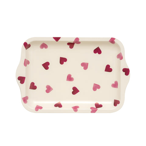 Emma Bridgewater - Pink Hearts Small Tin Tray