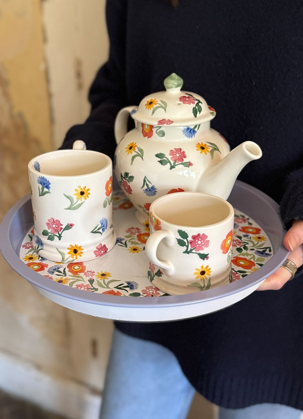 Emma Bridgewater Poppies Deepwell Tray - Kitchentins