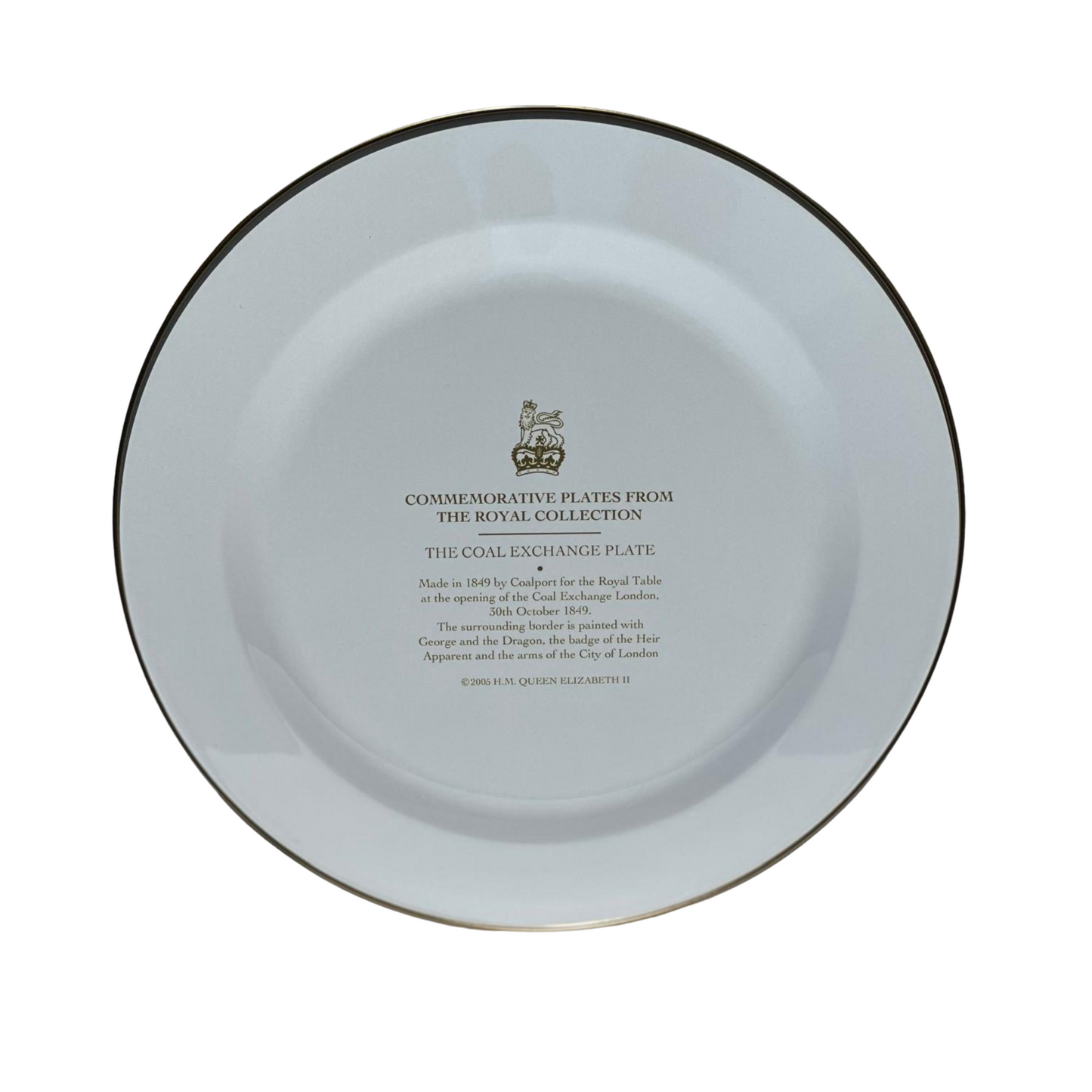 Kitchentins - The Coal Exchange Decorative Tin Plate Back