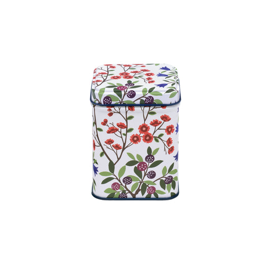 Sanderson - Foraging Small Square Tin - Kitchentins.com