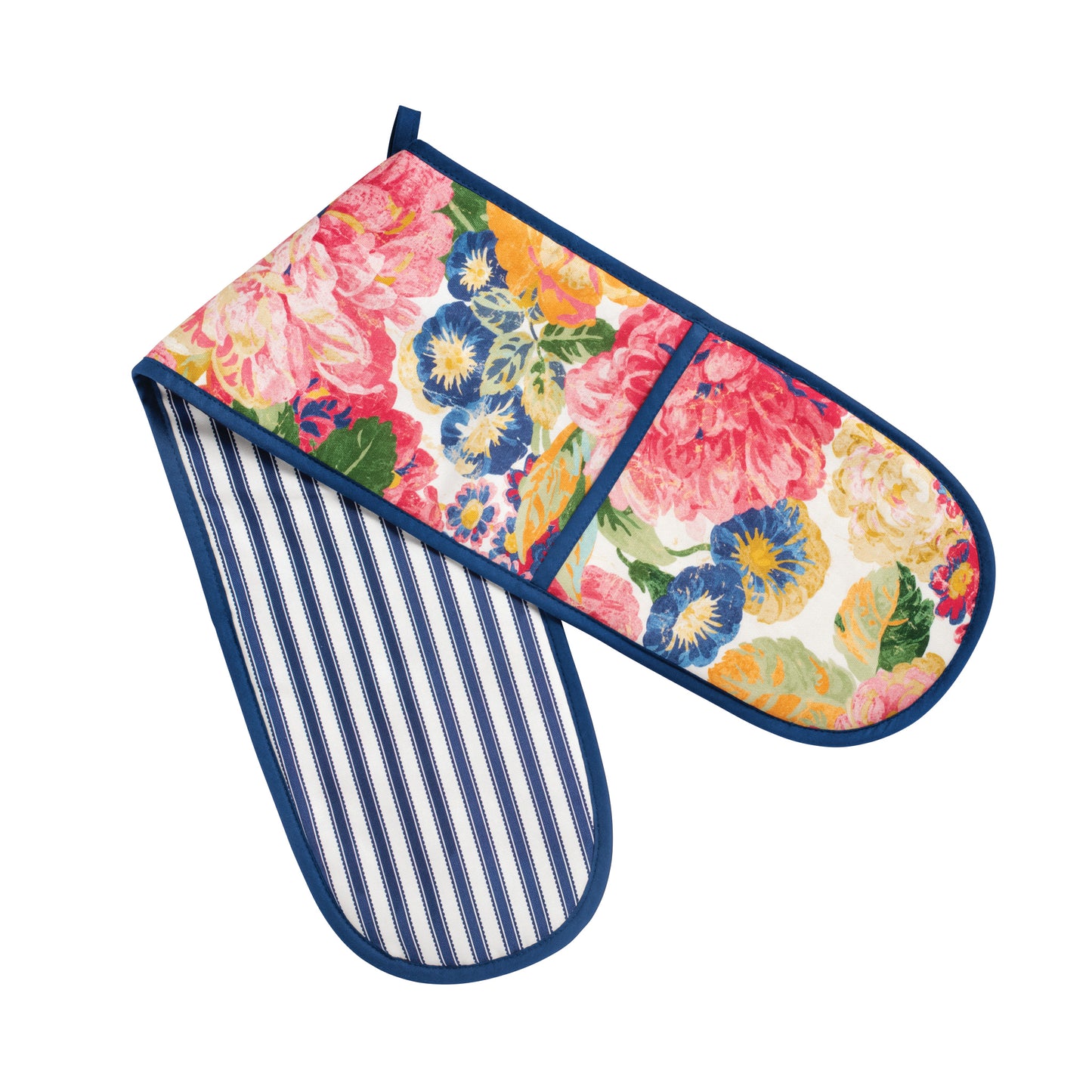 Sanderson - Very Rose & Peony Double Oven Glove - Kitchentins.com