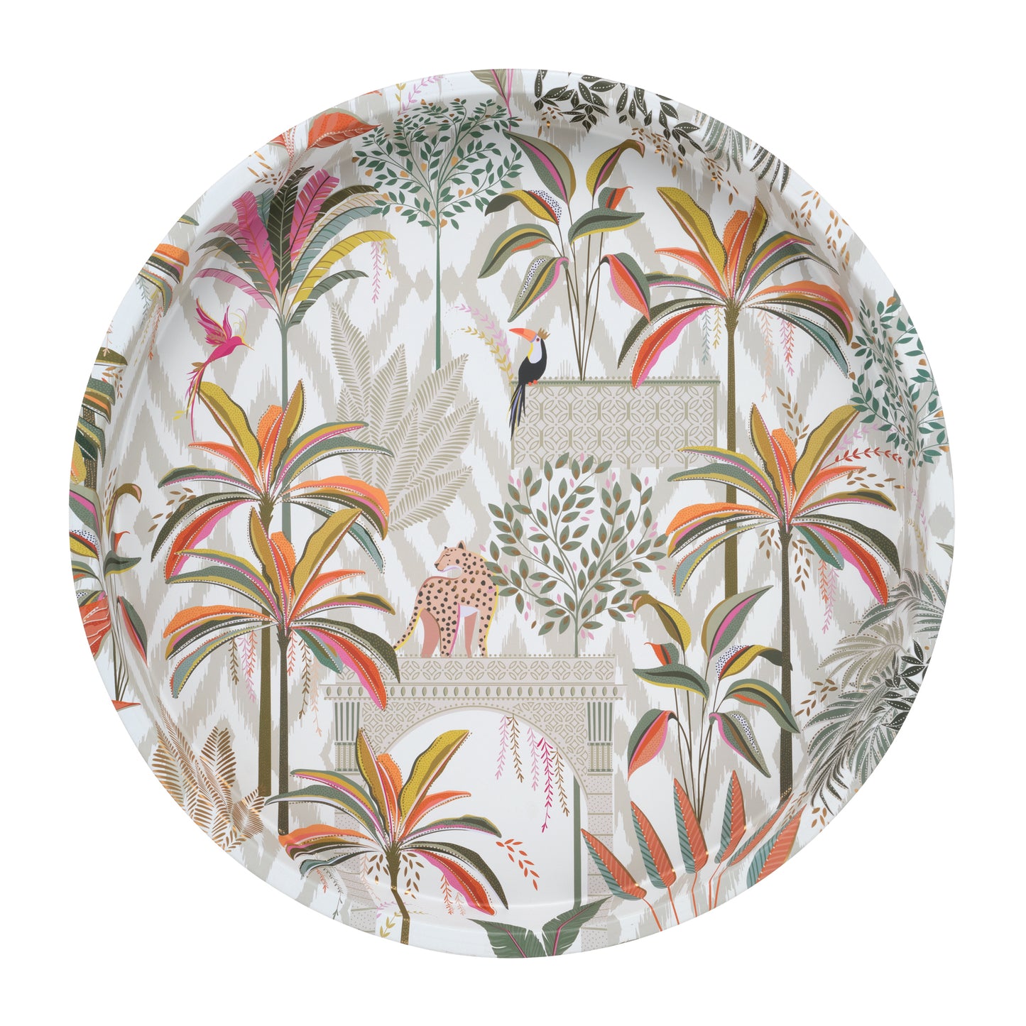 Sara Miller - Palm Garden Deepwell Tray - Kitchentins.com