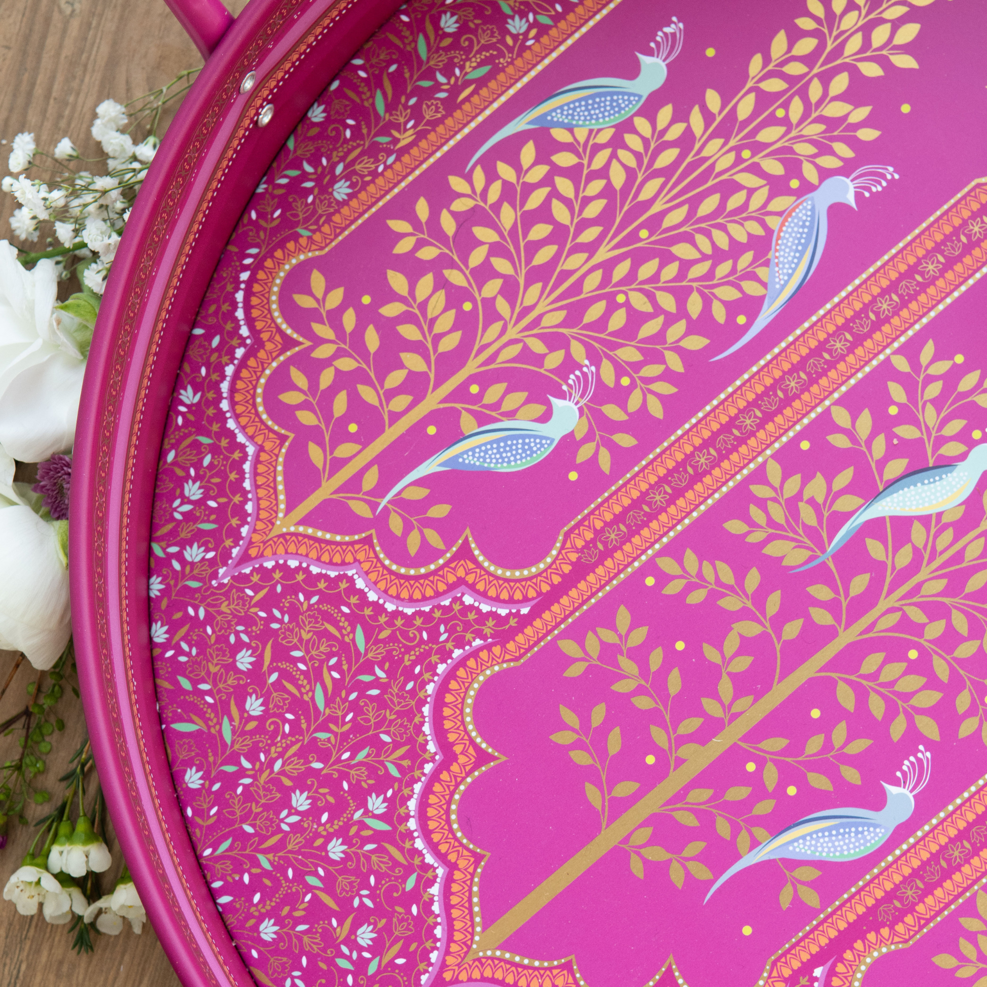 Kitchentins - Sara Miller India Large Handled Tray