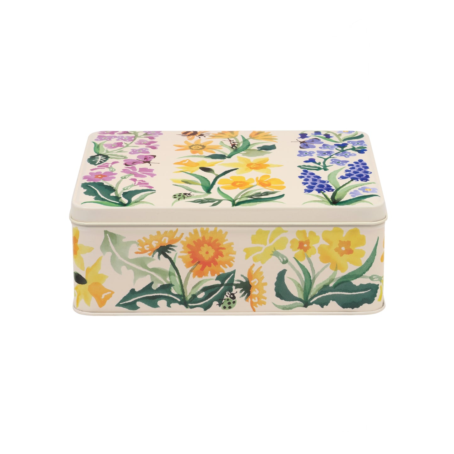 Emma Bridgewater - Wildflowers Deep Rectangular Tin - Kitchentins.com