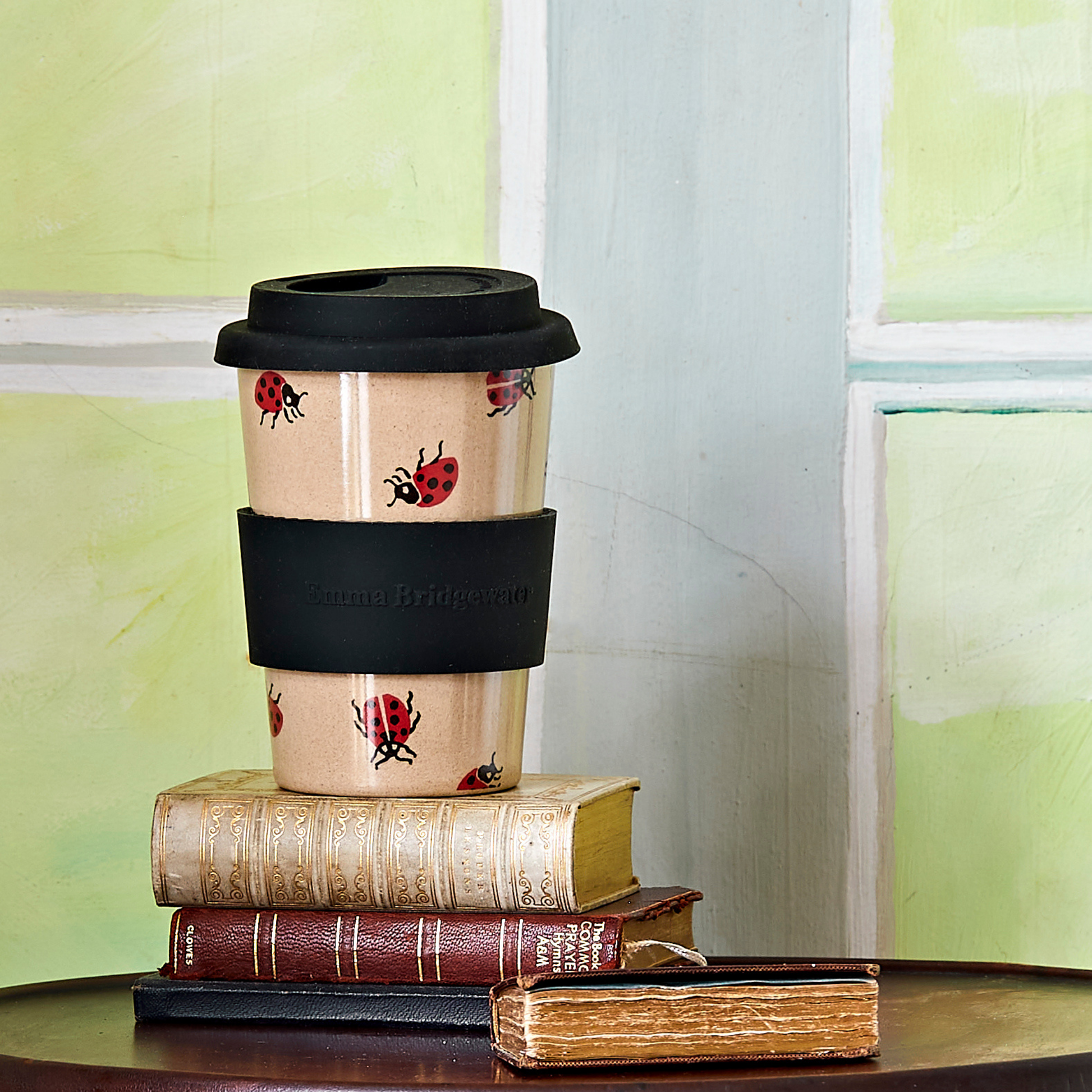 Emma Bridgewater - Ladybird Rice Husk Travel Cup - Kitchentins.com