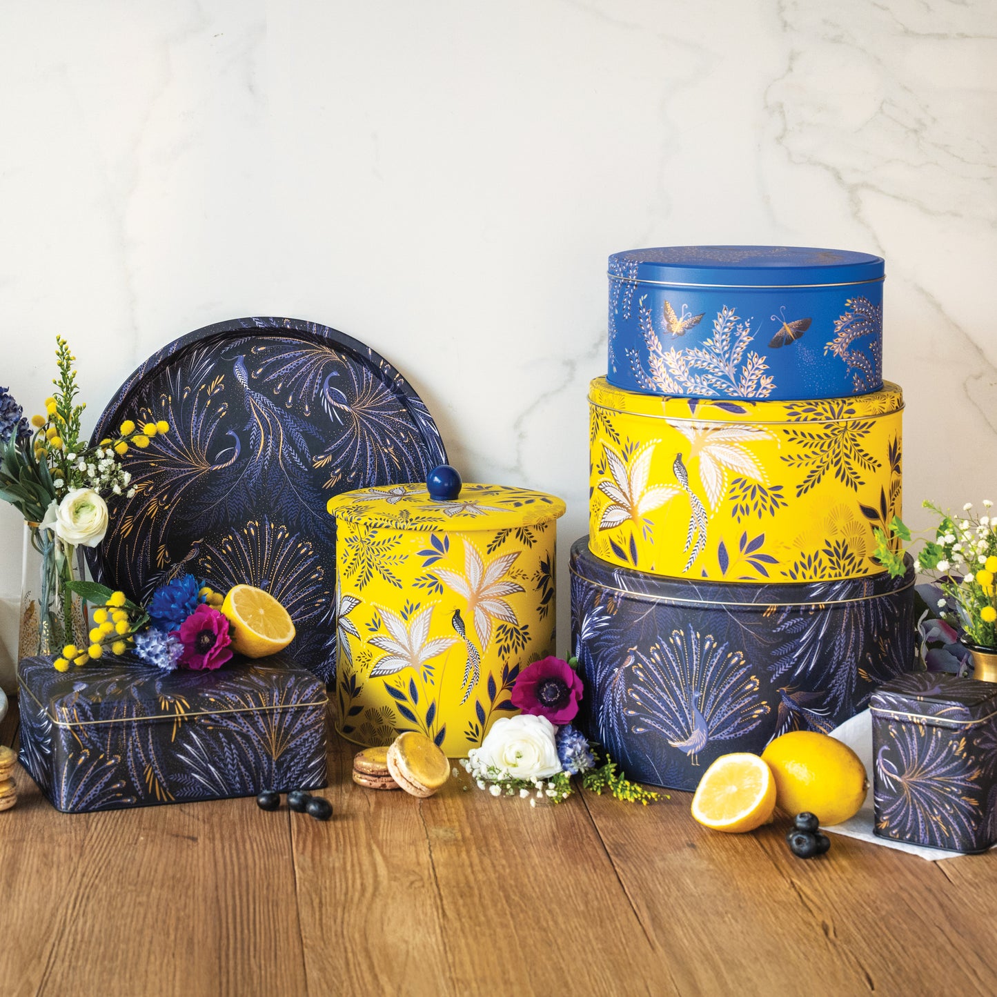 Sara Miller London Anniversary lifestyle image- Kitchentins