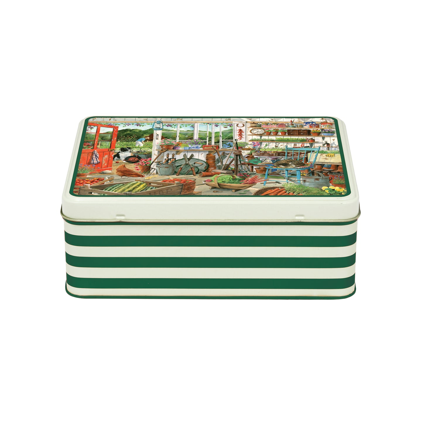 Tracy Hall - Garden Shed Deep Rectangular - Kitchentins.com