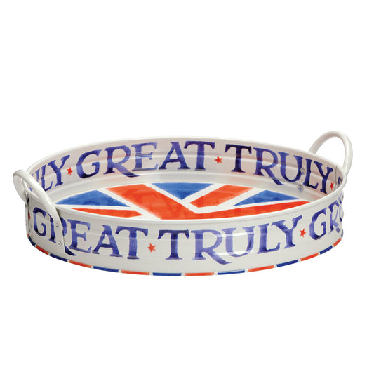 Emma Bridgewater - Union Jack Large Handled Tray - Kitchentins.com