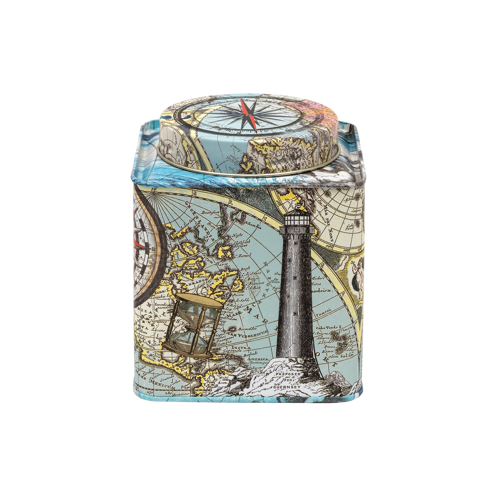 Adventure - Twist Lid Tea Caddy Tin - Kitchentins.com
