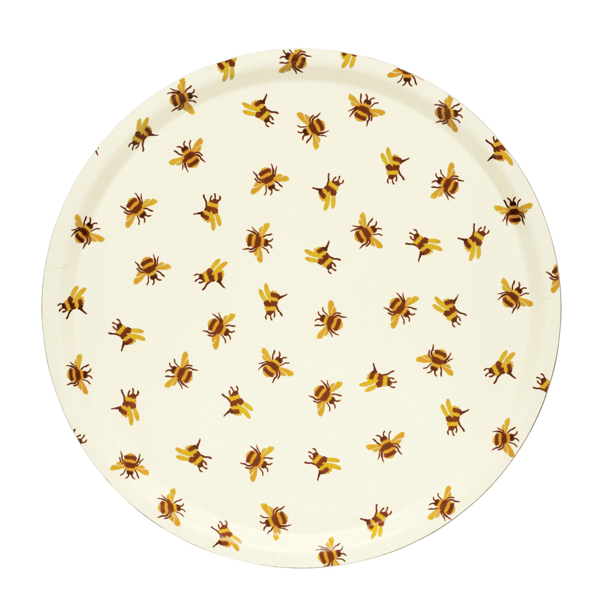 Emma Bridgewater - Bumblebee Birch Round Tray - Kitchentins.com