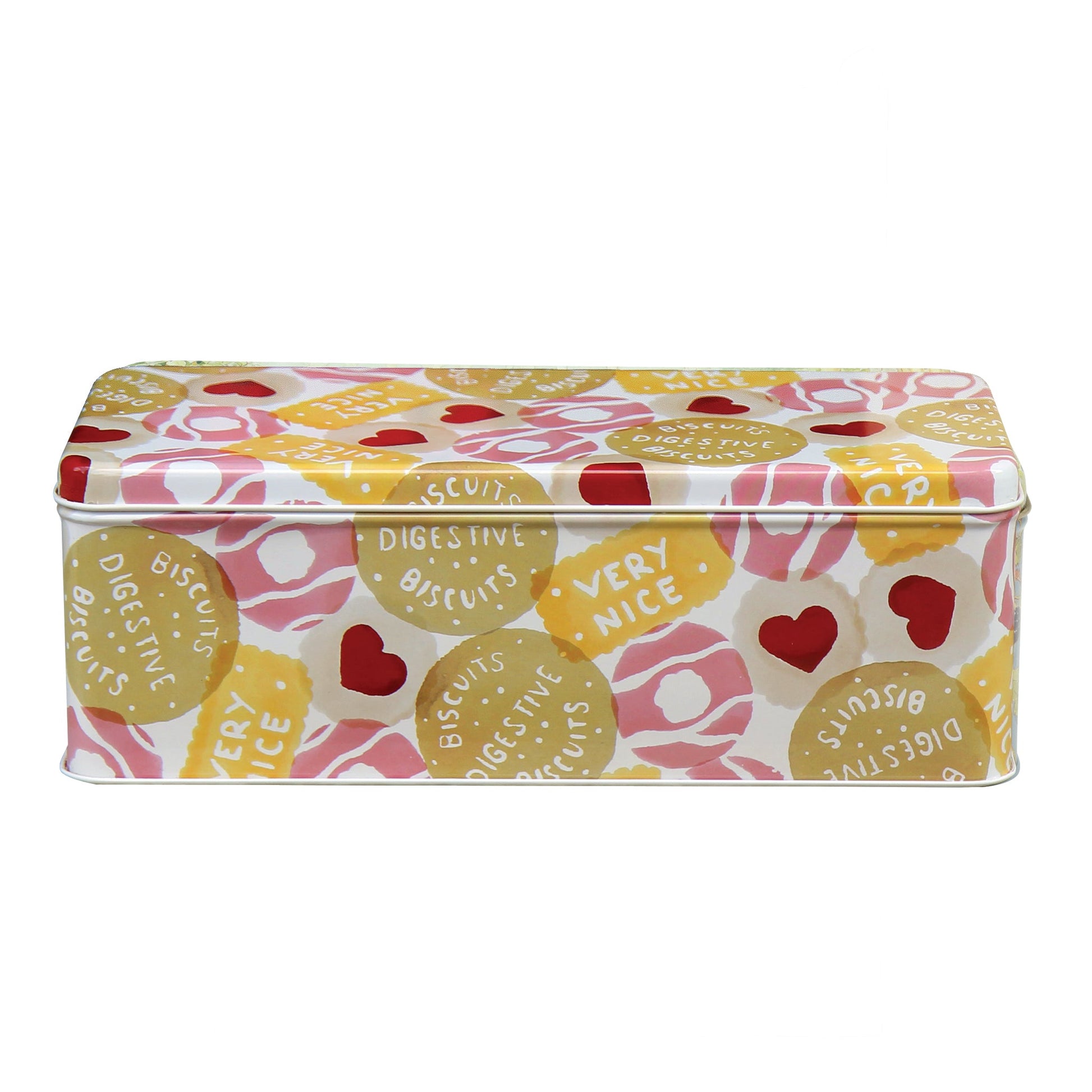 Emma Bridgewater - Biscuits Long Deep Rectangular Tin - Kitchentins.com