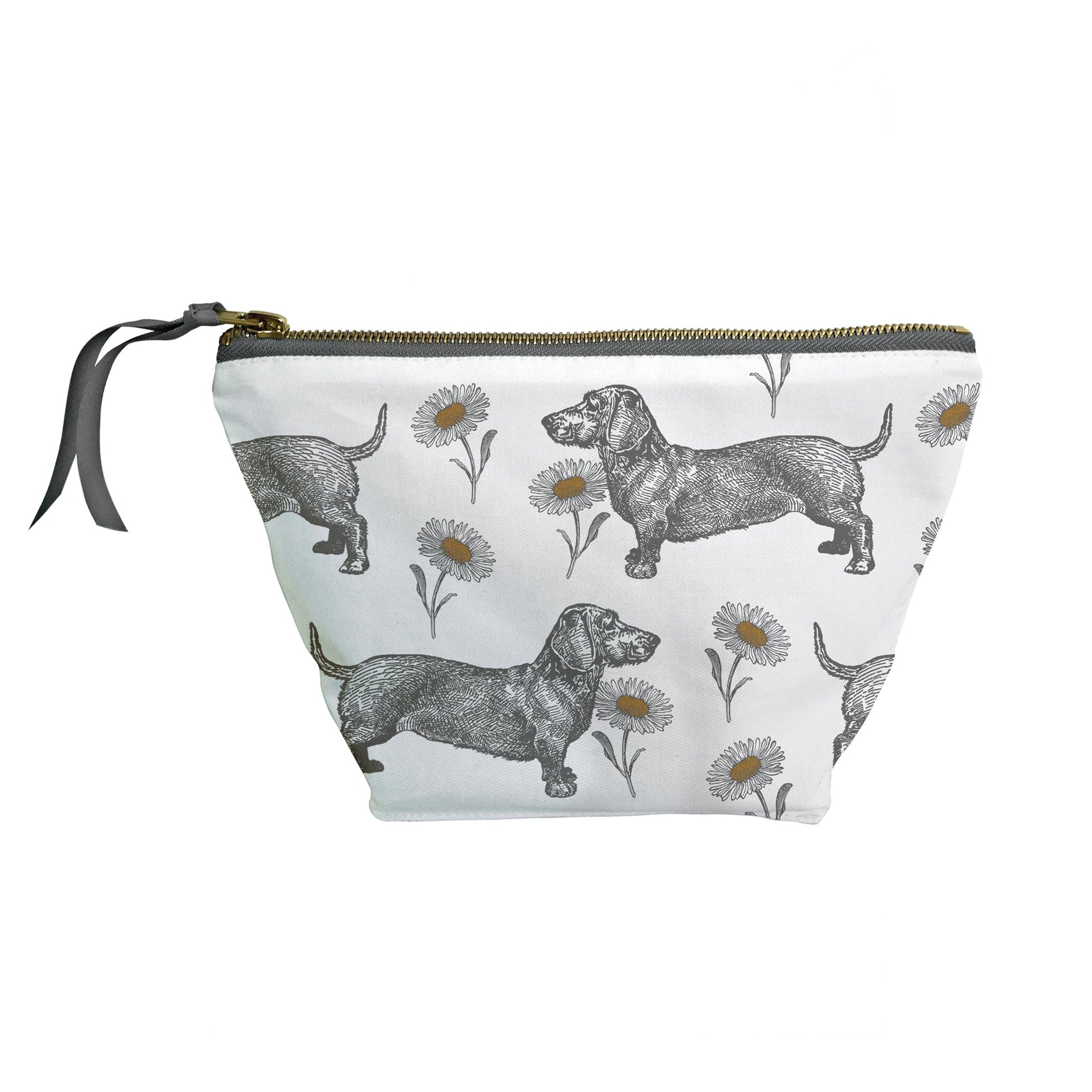 Thornback & Peel - Dog & Daisy Large Cosmetic Bag - Kitchentins.com
