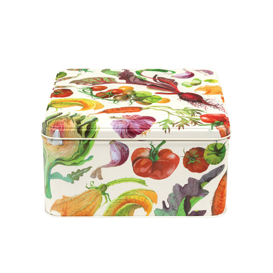 Emma Bridgewater - Dig the Garden Large Square Tin - Kitchentins.com