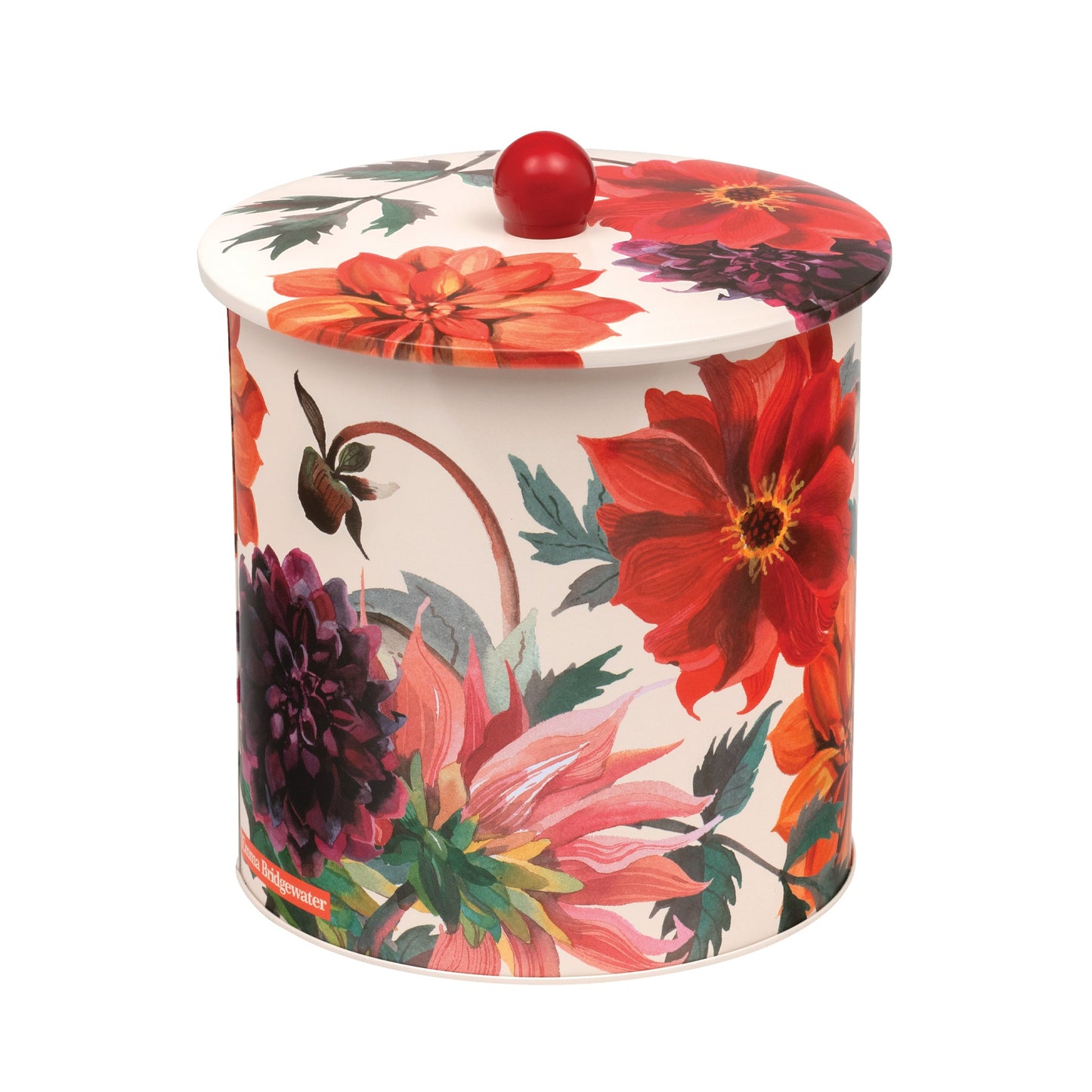Emma Bridgewater - Flowers Biscuit Barrel - Kitchentins.com