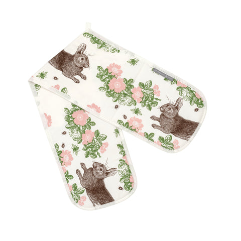 Thornback & Peel - Rabbit & Rose Oven Gloves
