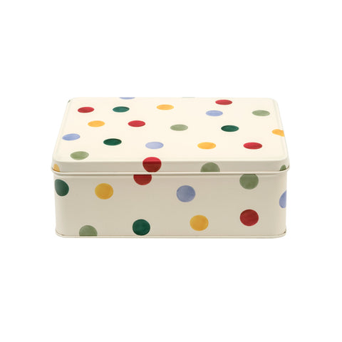 Emma Bridgewater - Polka Dot Deep Rectangular Tin