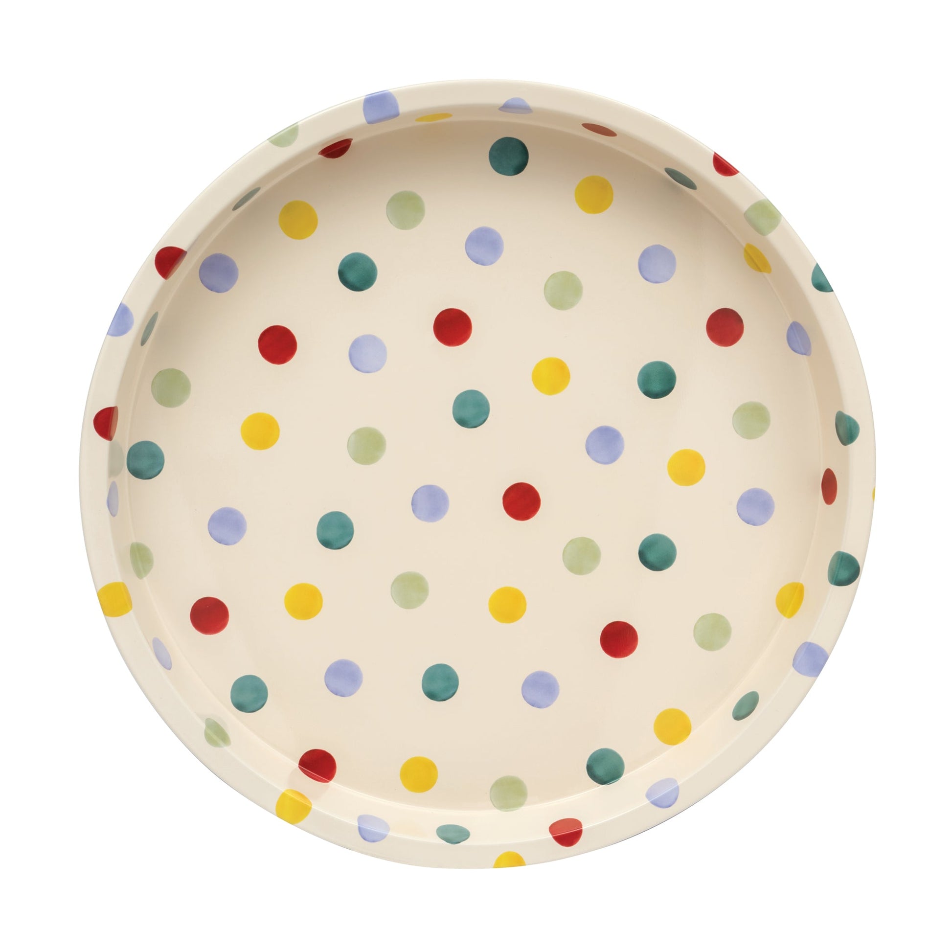 Emma Bridgewater - Polka Dot Deep Well Tray - Kitchentins.com