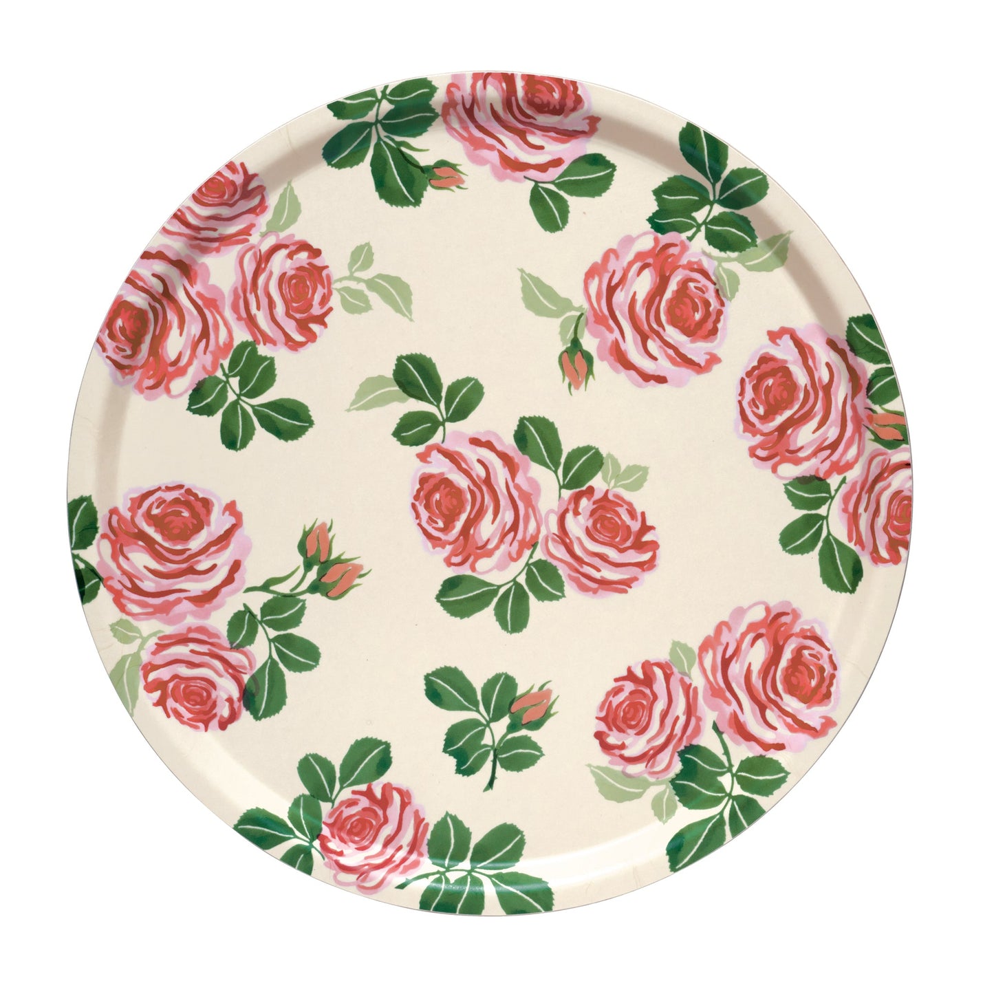 Emma Bridgewater - Roses Birch Round Tray - Kitchentins.com