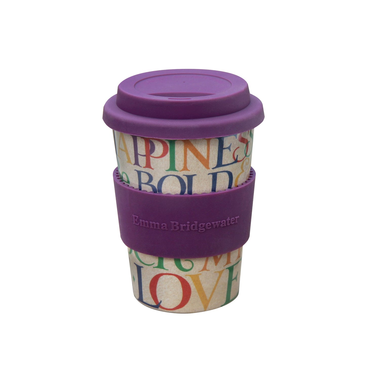 Emma Bridgewater - Rainbow Toast Rice Husk Travel Cup - Kitchentins.com