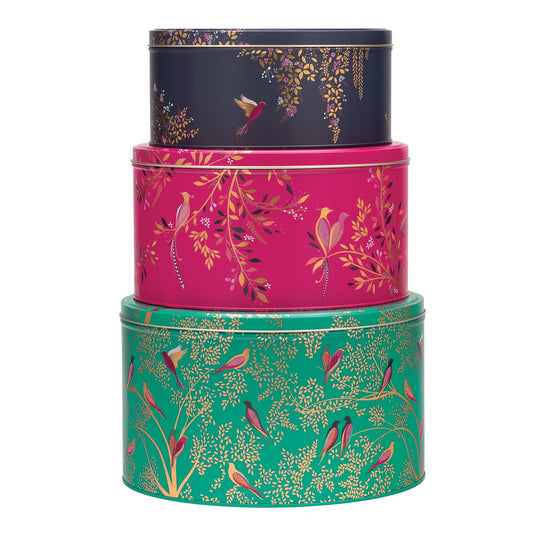 Sara Miller - Chelsea Set of 3 round Cake Tins - Kitchentins.com