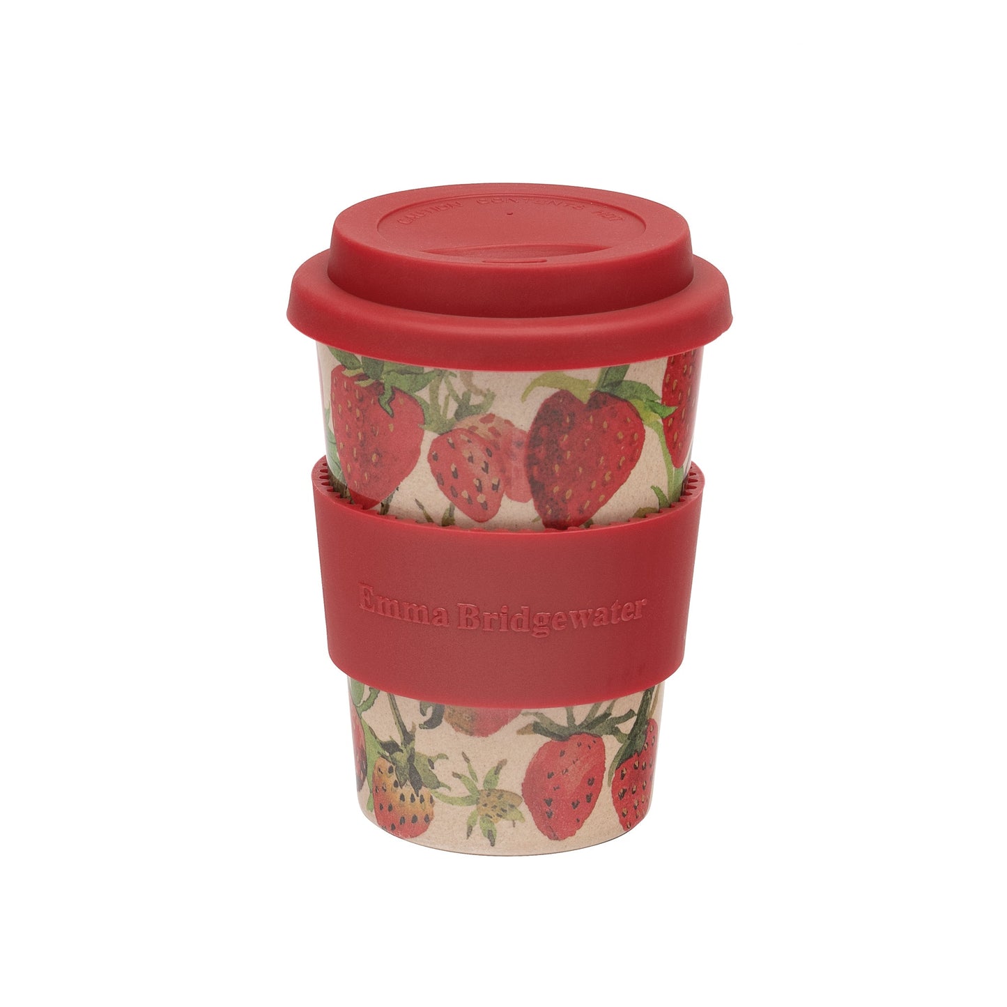 Emma Bridgewater - Strawberries Rice Husk Travel Cup - Kitchentins.com